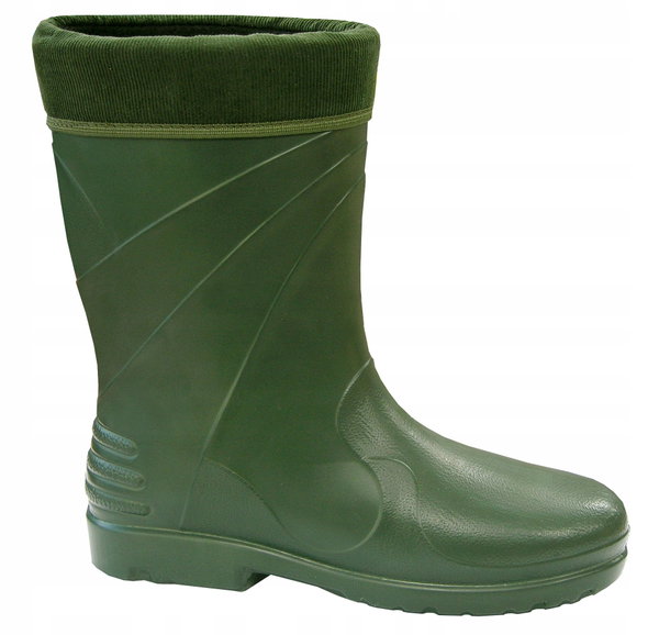 BUTY KALOSZ DAMSKIE OCIEPLANE ALASKA ZIELONE ROZMIAR - 42 /869