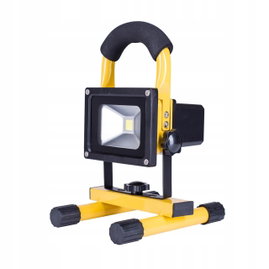 REFLEKTOR LED VOLTENO 10W AKUMULATOROWY PRZENOŚNY