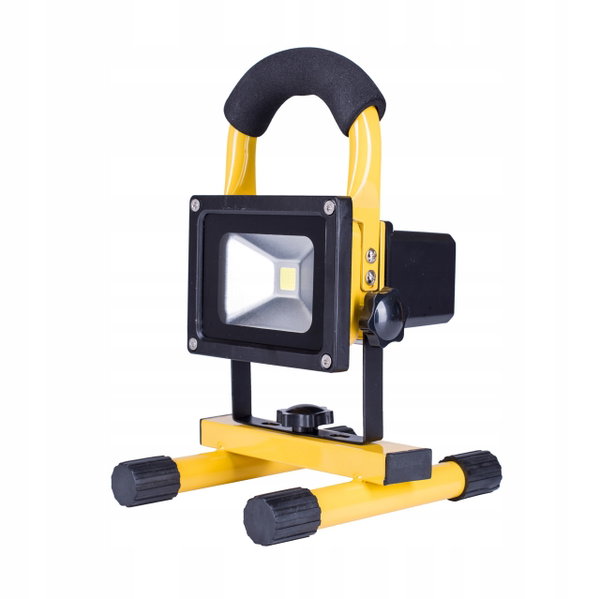 REFLEKTOR LED VOLTENO 10W AKUMULATOROWY PRZENOŚNY