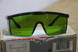 BOSCH OKULARY LASEROWE ZIELONE