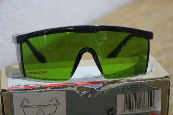 BOSCH OKULARY LASEROWE ZIELONE