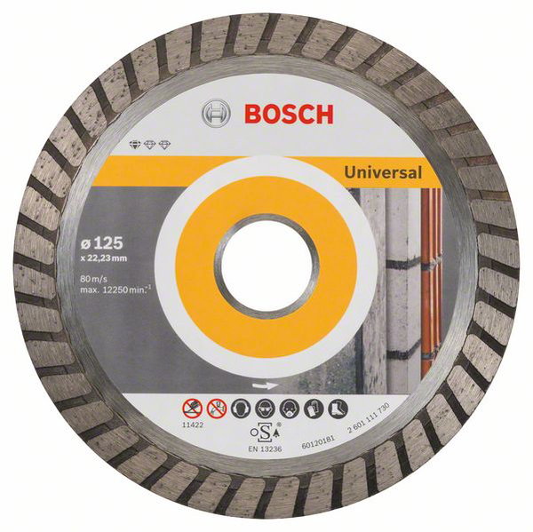 BOSCH TARCZA DIAMENTOWA 125x22 TUR UNIV