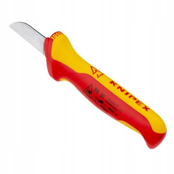KNIPEX NÓŻ DO OBRÓBKI KABLI IZOLOWANY DO 1000V