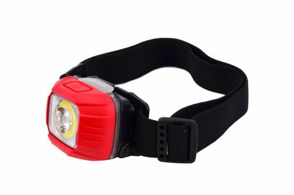 AWTOOLS LATARKA CZOŁOWA TINRAY COB + CREE LED BLACK LINE