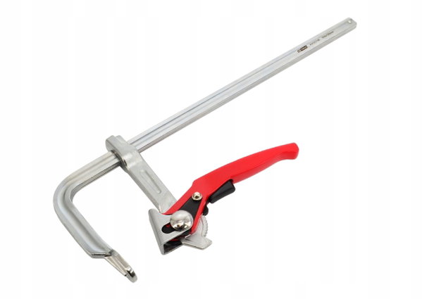 AWTOOLS ŚCISK STOLARSKI TYP F ZAPADKOWY 120x300mm (22x10.6)