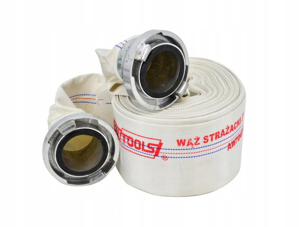 AWTOOLS WĄŻ DO WODY 2" x 20m 8 BAR STRAŻACKI ZE ZŁĄCZKAMI