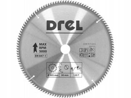 DREL PIŁA TARCZOWA WIDIOWA 305 x 30 mm, 120T, ALUMINIUM