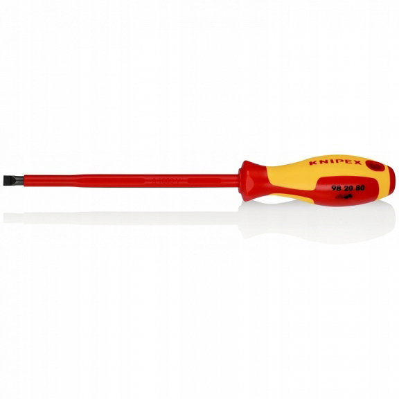 KNIPEX WKRĘTAK PŁASKI IZOLOWANY 8,0x1,2x175m
