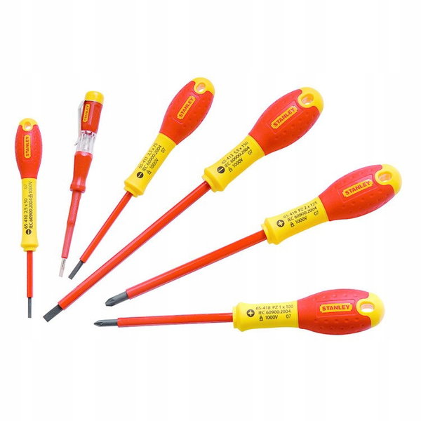 STANLEY WKRĘTAKI 6cz.IZOLOWANE FATMAX 0-65-443