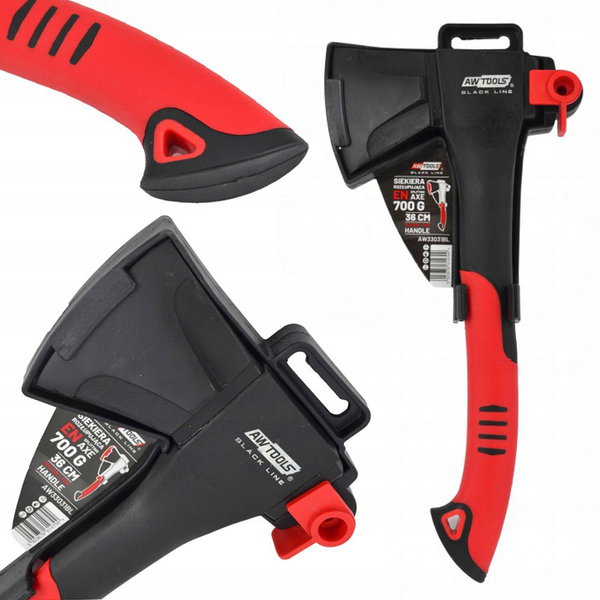 AWTOOLS SIEKIERA Z KLINEM 700g PEŁNY KOMPOZYT BLACK LINE