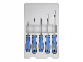 KING TONY KOMPLET WKRĘTAKÓW TORX 5 elem. T15, T20, T25, T27, T30.