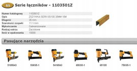 BOSTITCH ZSZYWKI S5 35mm 10 000 szt
