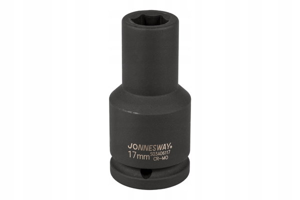 JONNESWAY NASADKA UDAROWA DŁUGA 6-KĄTNA 3/4" 17mm CR-MO