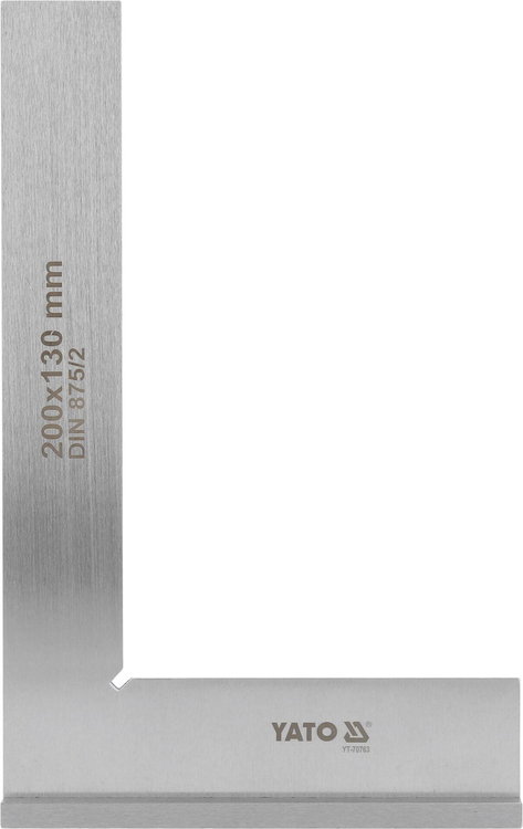YATO KĄTOWNIK ŚLUSARSKI ZE STOPKĄ 200x130mm YT-70763