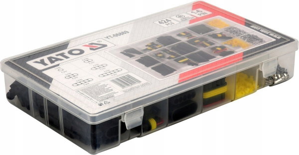 YATO ZŁĄCZA ELEKTRYCZNE 424szt. YT-06869