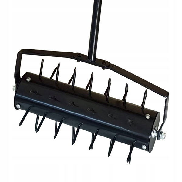 Wertykulator ręczny aerator do trawnika 45 cm na kółkach GREENMILL