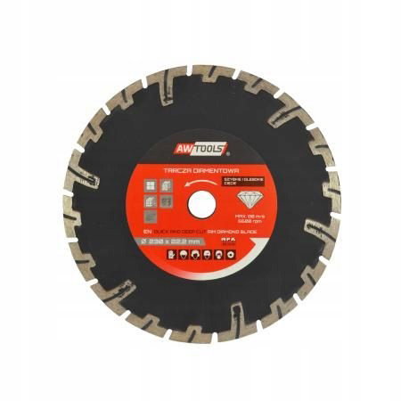 AWTOOLS TARCZA DIAMENTOWA 300x32 / SEGMENTOWA GŁĘBOKIE CIĘCIE
