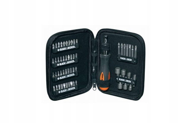 BLACK + DECKER ZESTAW AKCESORIÓW 56 ELEMENTÓW