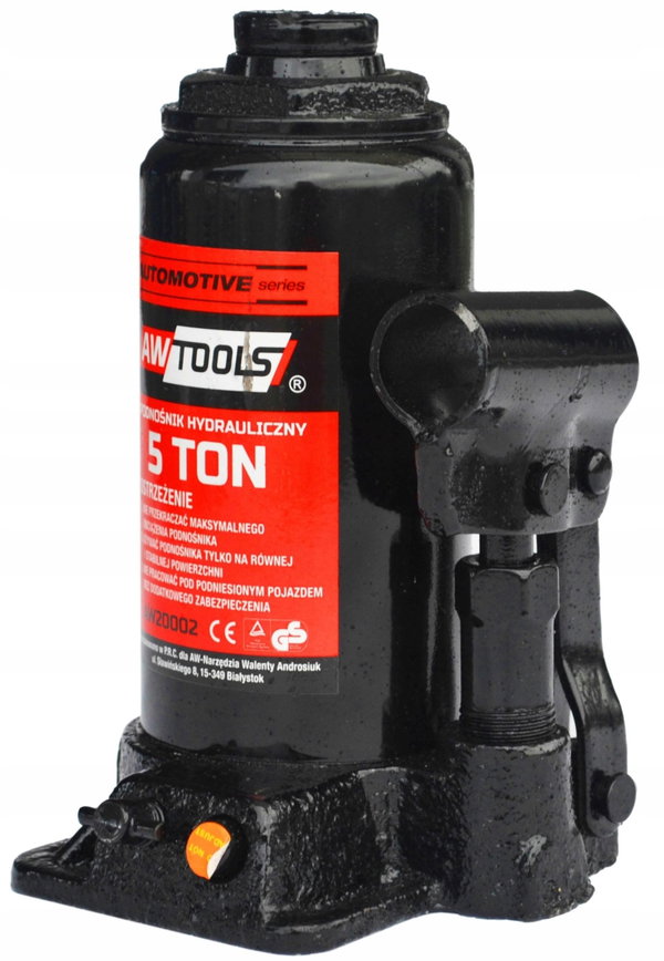 AWTOOLS DŹWIGNIK HYDRAULICZNY TŁOKOWY / SŁUPKOWY 5 TON 181 - 355mm