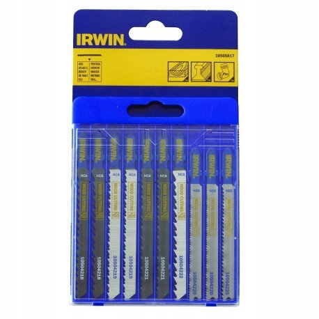 IRWIN BRZESZCZOT DO WYRZYNARKI KOMPLET 10szt.