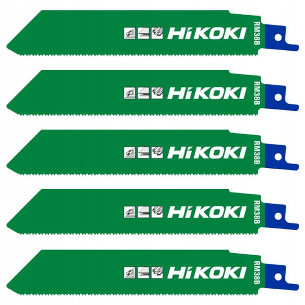 HIKOKI BRZESZCZOT DO PIŁ SZABLASTYCH RM38B S921BEF 150mm 5szt.