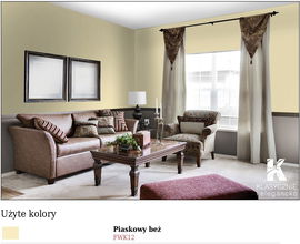 Farba lateksowa do wnętrz Greinplast elegance piaskowy beż 5l