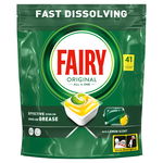 TABLETKI DO ZMYWARKI FAIRY ALL IN ONE 41 SZTUK LEMON