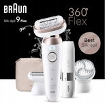 Depilator Braun Silk-epil 9 Flex 9-360 + mini depilator + szczoteczka