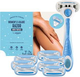 AMAZON maszynka do golenia DLA KOBIET rączka + 8 wkładów 5 ostrzy