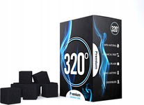Naturalny węgiel kokosowy do grilla i shishy (25 mm kostki), 1 kg