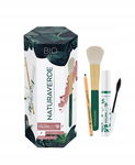 NATURAVERDE BIO MAKE UP ZESTAW DO MAKIJAŻU MASCARA KREDKA DO OCZU PĘDZEL
