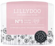 Lillydoo pieluszki dla niemowląt rozmiar 1 (2-5 kg) 28 sztuk