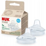 NUK for Nature ustnik silikonowy smoczek do kubka 6m+