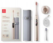 Szczoteczka soniczna Oclean X Pro Digital Złota + Etui + 2 Końcówki