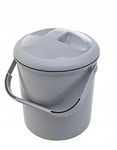 Wiaderko na pieluszki Rotho Babydesign szary 10L