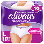 Always Discreet Majtki na nietrzymanie moczu (6) r. L 10szt.