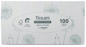 Chusteczki higieniczne bezzapachowe Amazon 4 warstwowe 100 sztuk