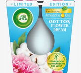 AIR WICK ŚWIECA ZAPACHOWA KWIAT BAWEŁNY 105g