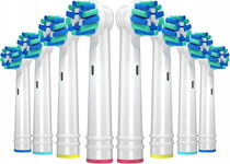 8 końcówek do szczoteczek elektrycznych OralB REDTRON, białe