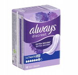 ALWAYS DISCREET DAY wkładki podpaski higieniczne chłonne na dzień 12szt