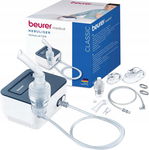 BEURER IH 16 INHALATOR NEBULIZATOR SIECIOWY BIAŁY PNEUMATYCZNY TŁOKOWY
