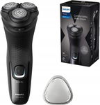Golarka Philips Series 3000X X3001/00 Trymer 3 ostrza Głowica 4D Czarna