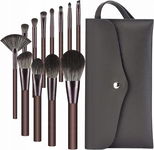 HEYMKGO zestaw pędzli do makijażu ZESTAW 12 SZTUK + ELEGANCKIE ETUI