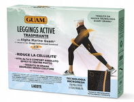 GUAM Legginsy Sportowe Wyszczuplające L/XL Czarny