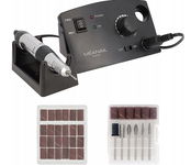 Frezarka do paznokci Meanail Paris CZARNY 20 W nail drill + FREZY
