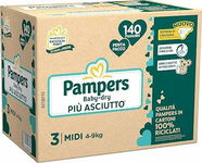 Pampers Penta Baby Dry Midi, rozmiar 3, opakowanie 140 pieluszek 4-9kg