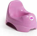 OKBABY relax nocnik z oparciem 18 m+ różowy