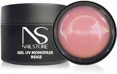 Nail Store - Żel UV Led Jednofazowy Beżowy 100 g