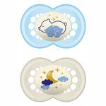 MAM BABY SMOCZEK START SILKY 2-6 NIGHT 2SZT