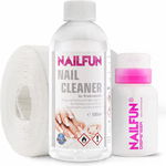NAILFUN NAIL CLEANER ODTŁUSZCZACZ 500ml ZESTAW